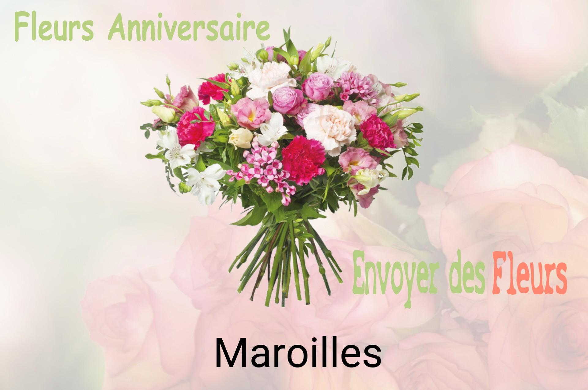 Bouquet de fleurs d’anniversaire livré à Maroilles